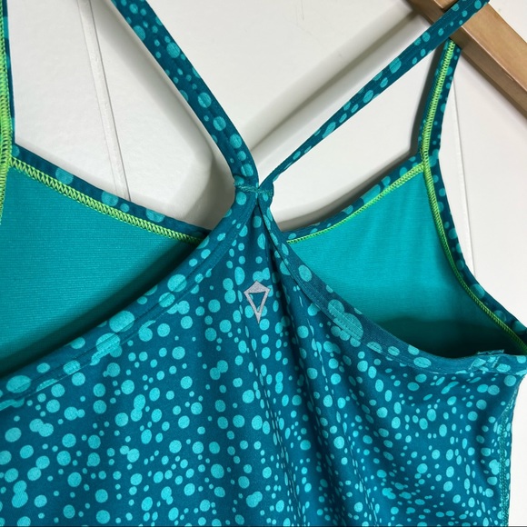 Ivivva Tumbling Tealbuble Tank Top Girl’s Sz 8 - Picture 3 of 7